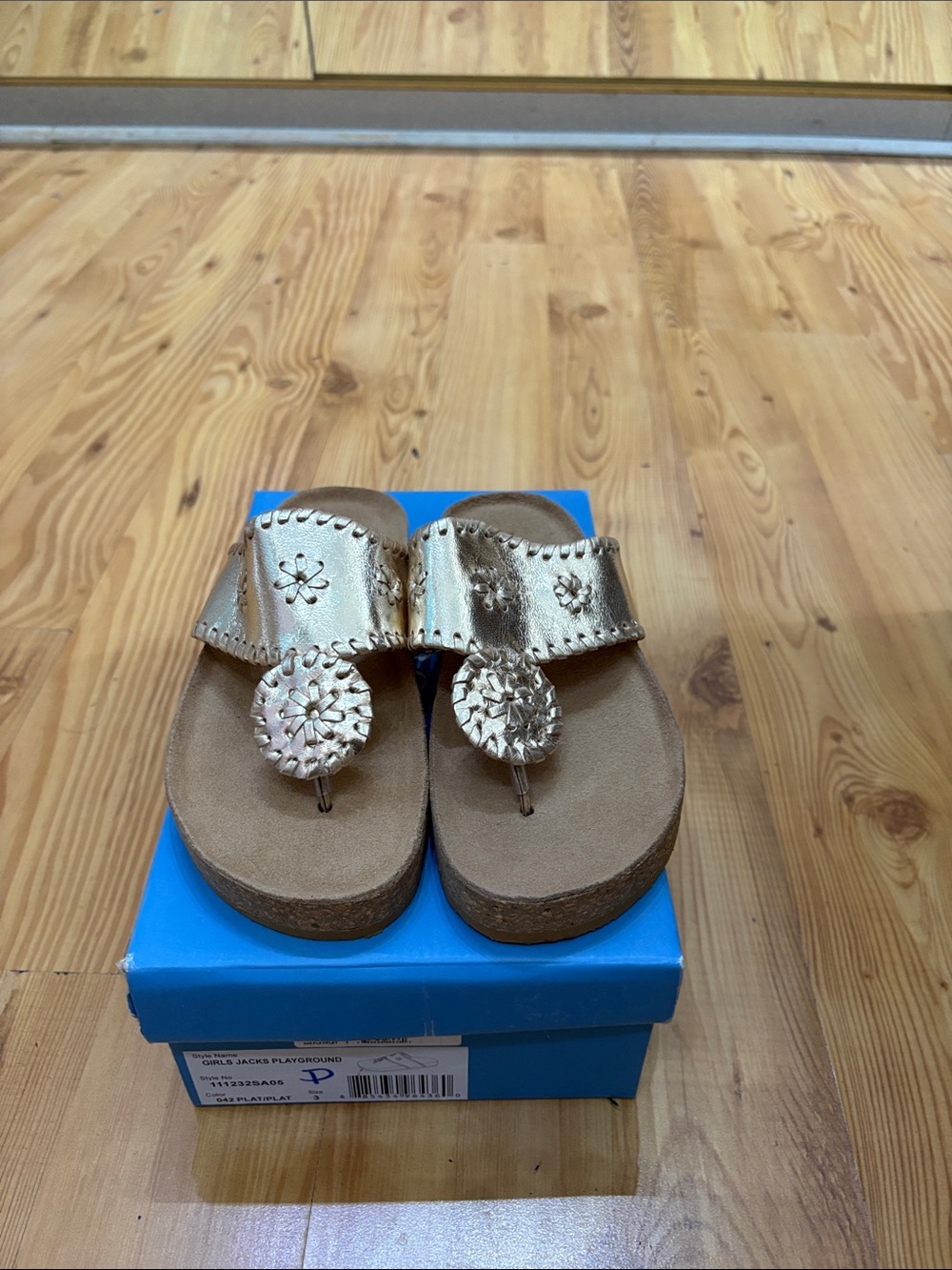 New In Box Platinum Jack Roger’s Playground Girls Size 2